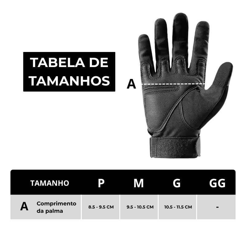 Luvas Dominate Army Black Ops